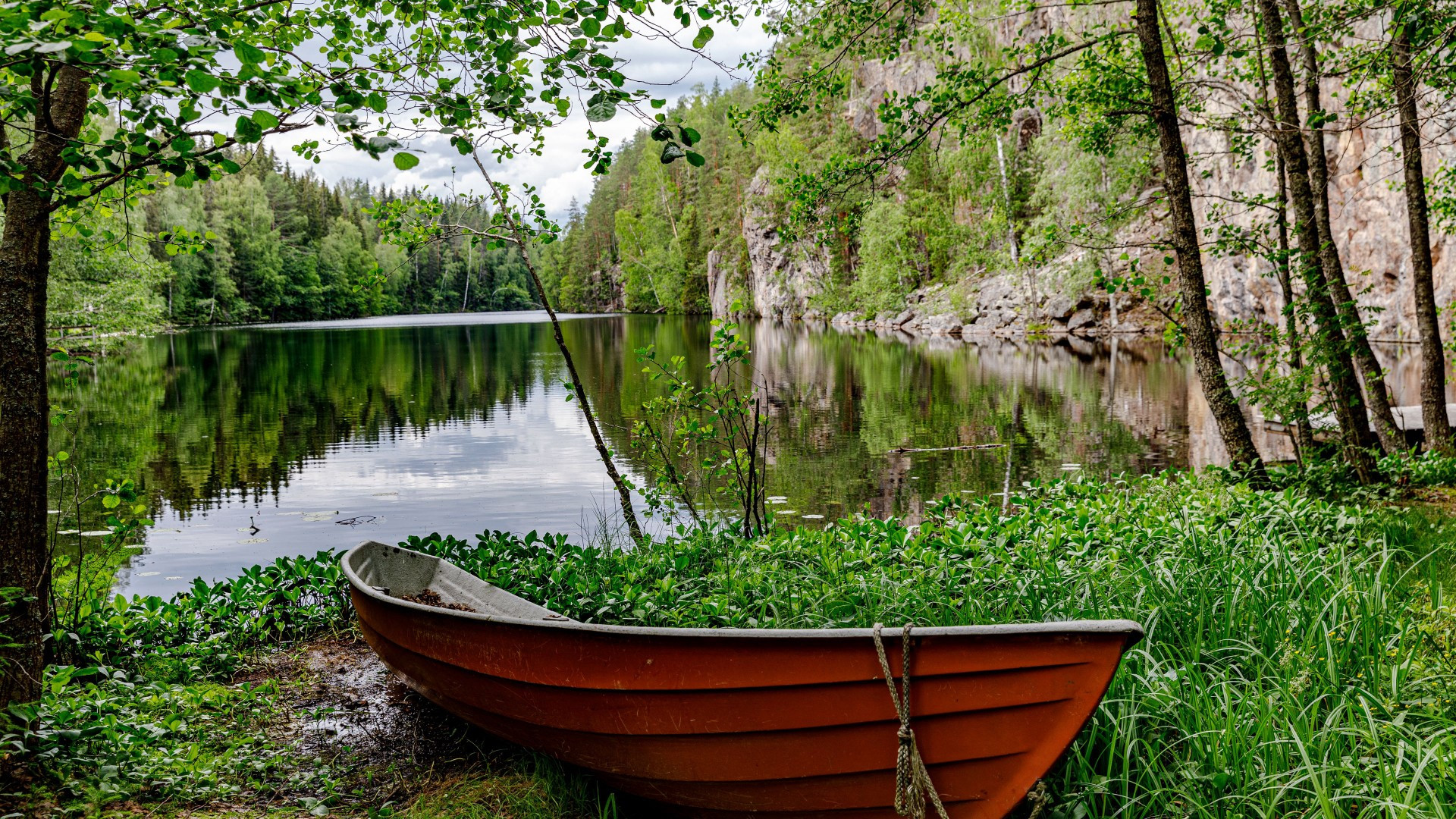 Wallpapers Boats Small Boats - Canoes 