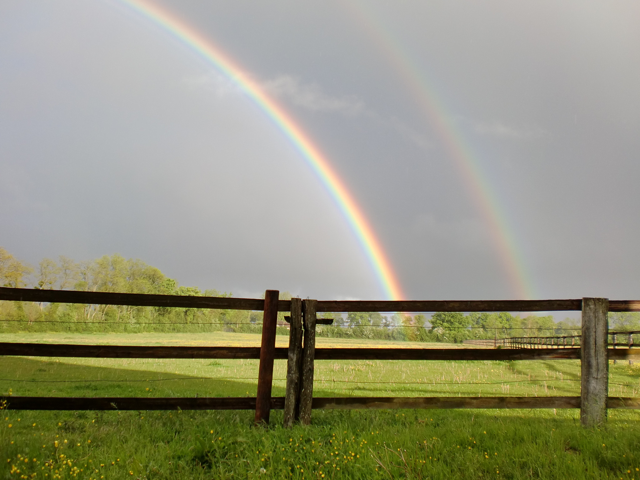 Wallpapers Nature Rainbows Arc-en-ciel original !