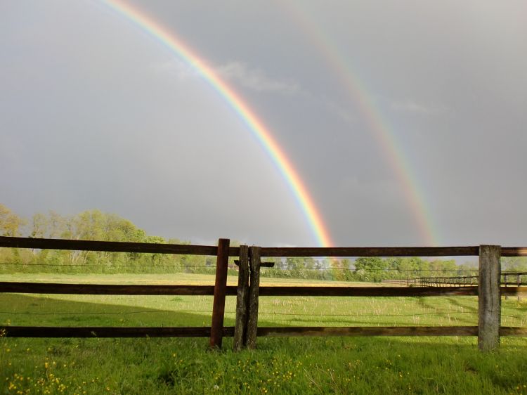 Wallpapers Nature Rainbows Arc-en-ciel original !