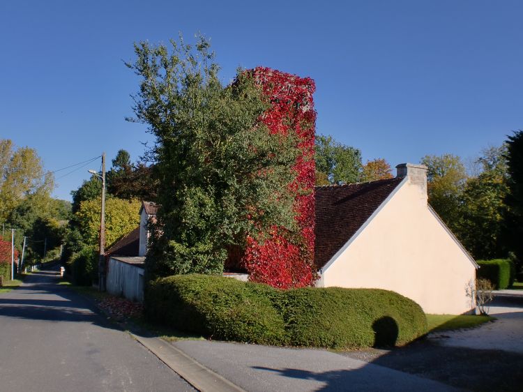 Fonds d'cran Constructions et architecture Toits - Murs - Cltures Transformateur original au village