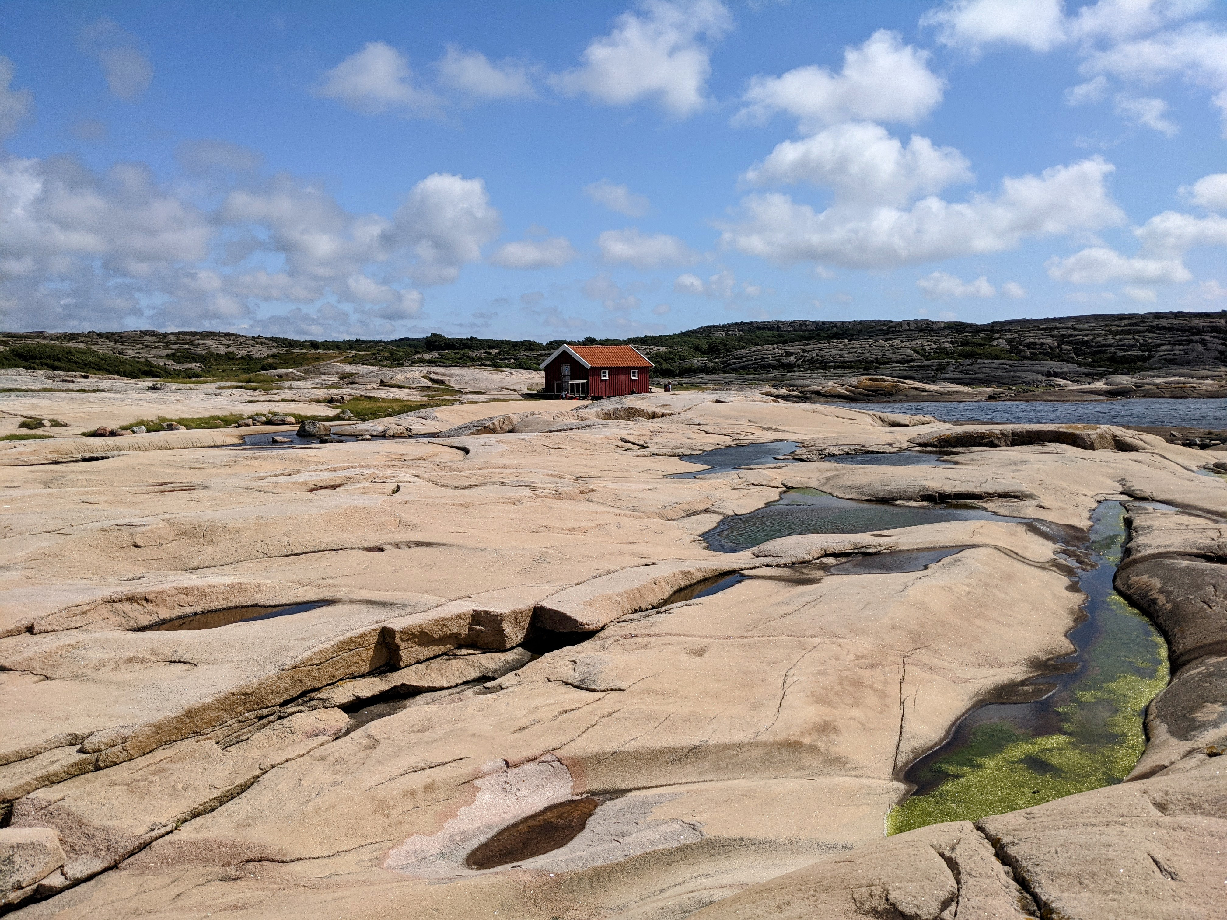 Fonds d'cran Voyages : Europe Sude Le Granite Rose de Ramsviklandet naturreservat