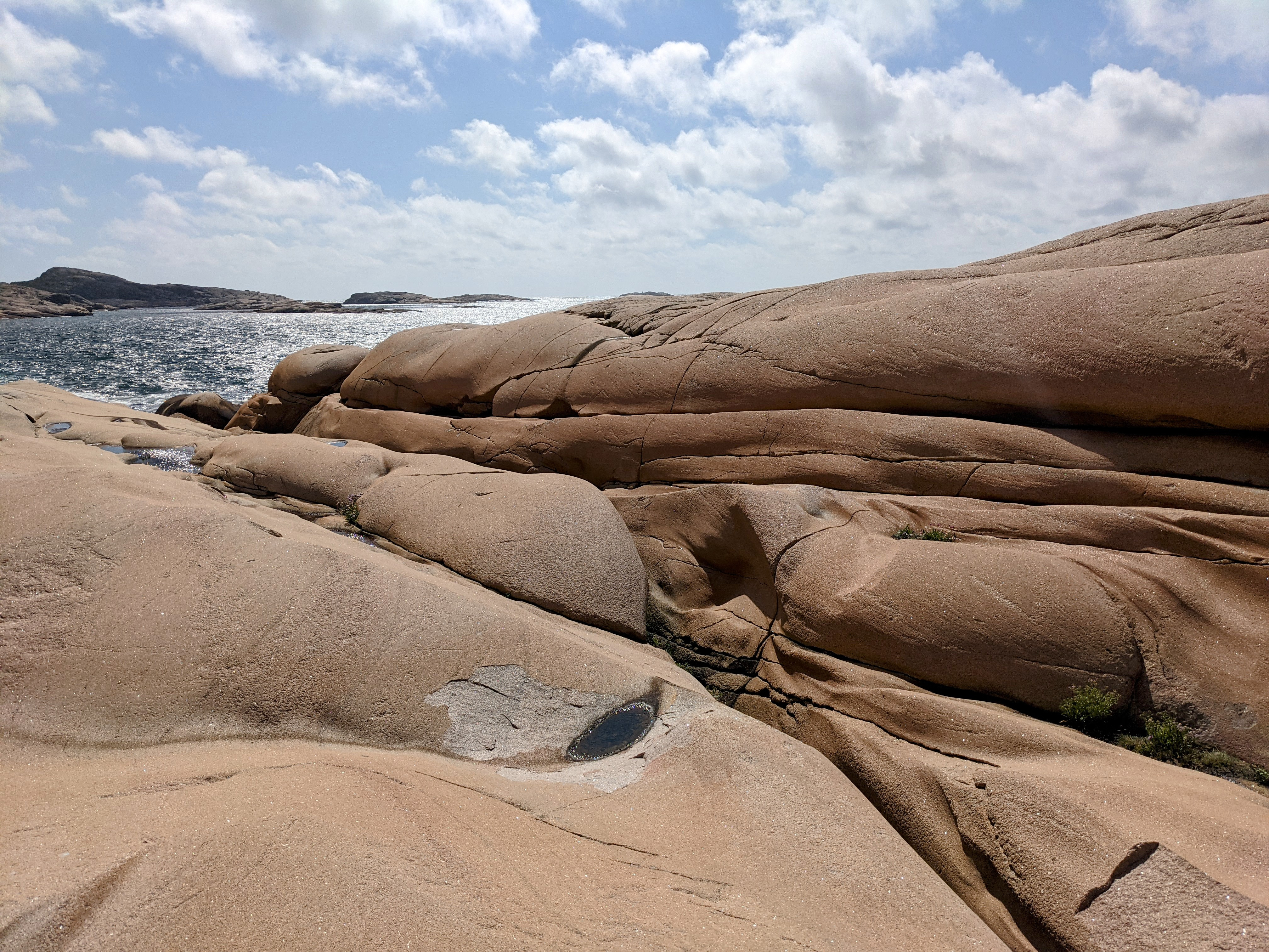 Wallpapers Trips : Europ Sweden Le Granite Rose de Ramsviklandet naturreservat