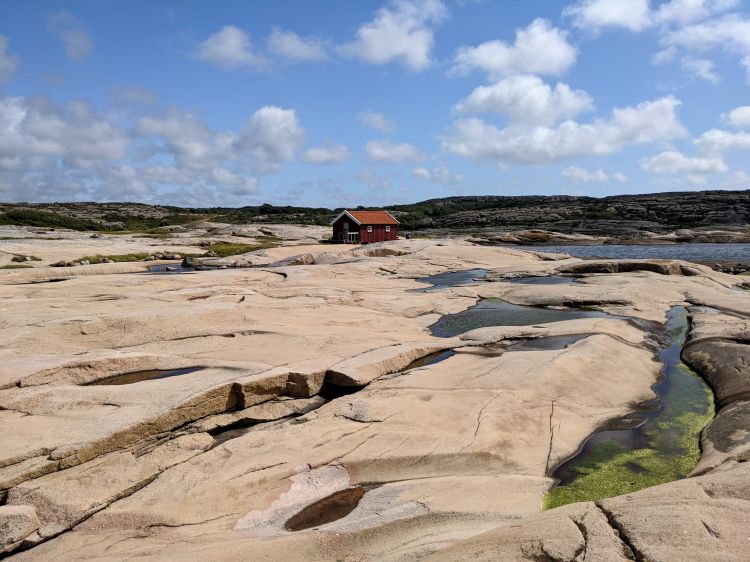 Wallpapers Trips : Europ Sweden Le Granite Rose de Ramsviklandet naturreservat