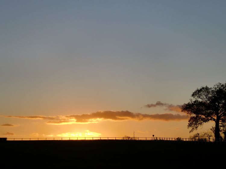 Fonds d'cran Nature Couchers et levers de Soleil Coucher de soleil Normandie