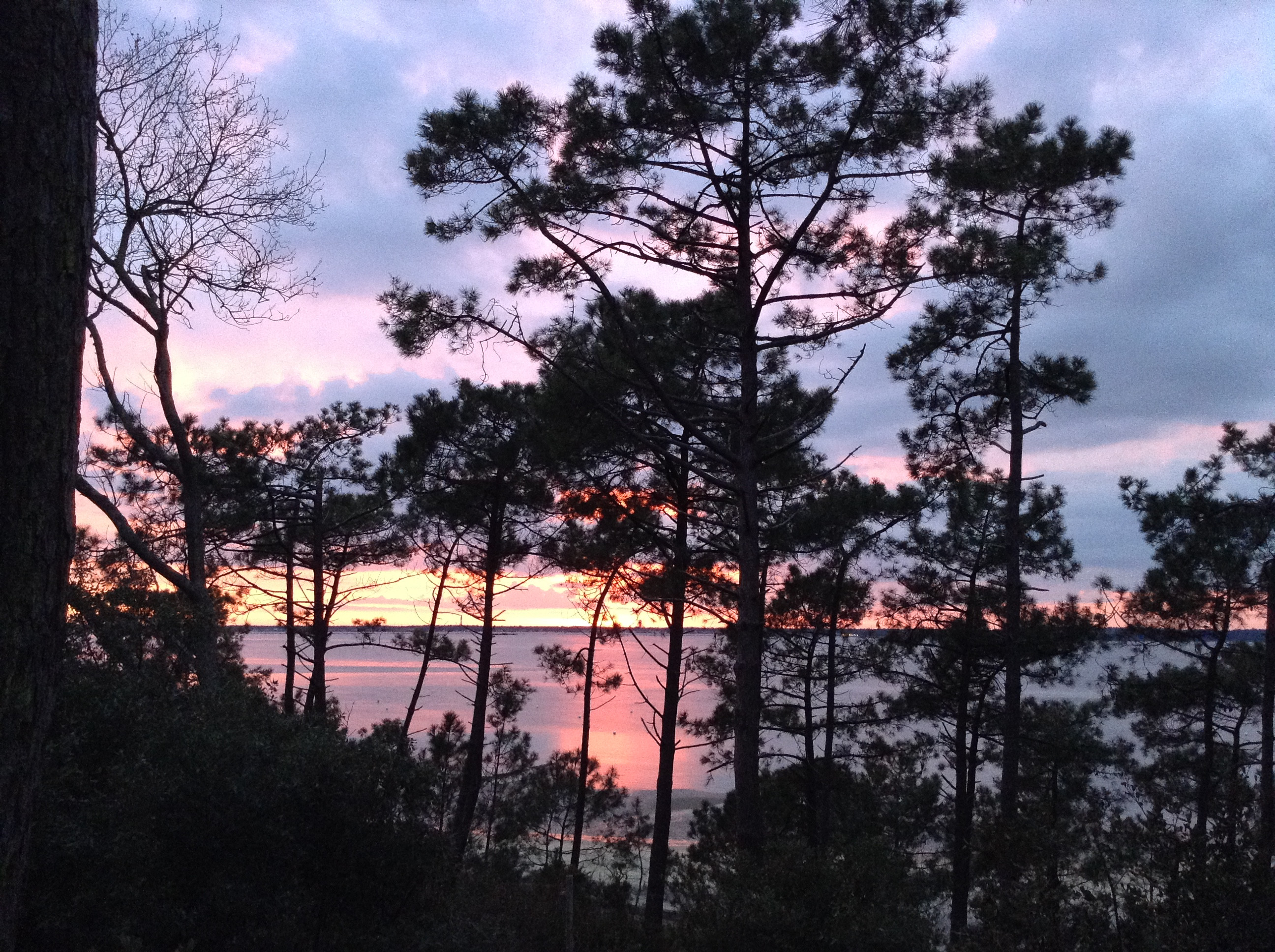 Fonds d'cran Nature Couchers et levers de Soleil Arcachon 