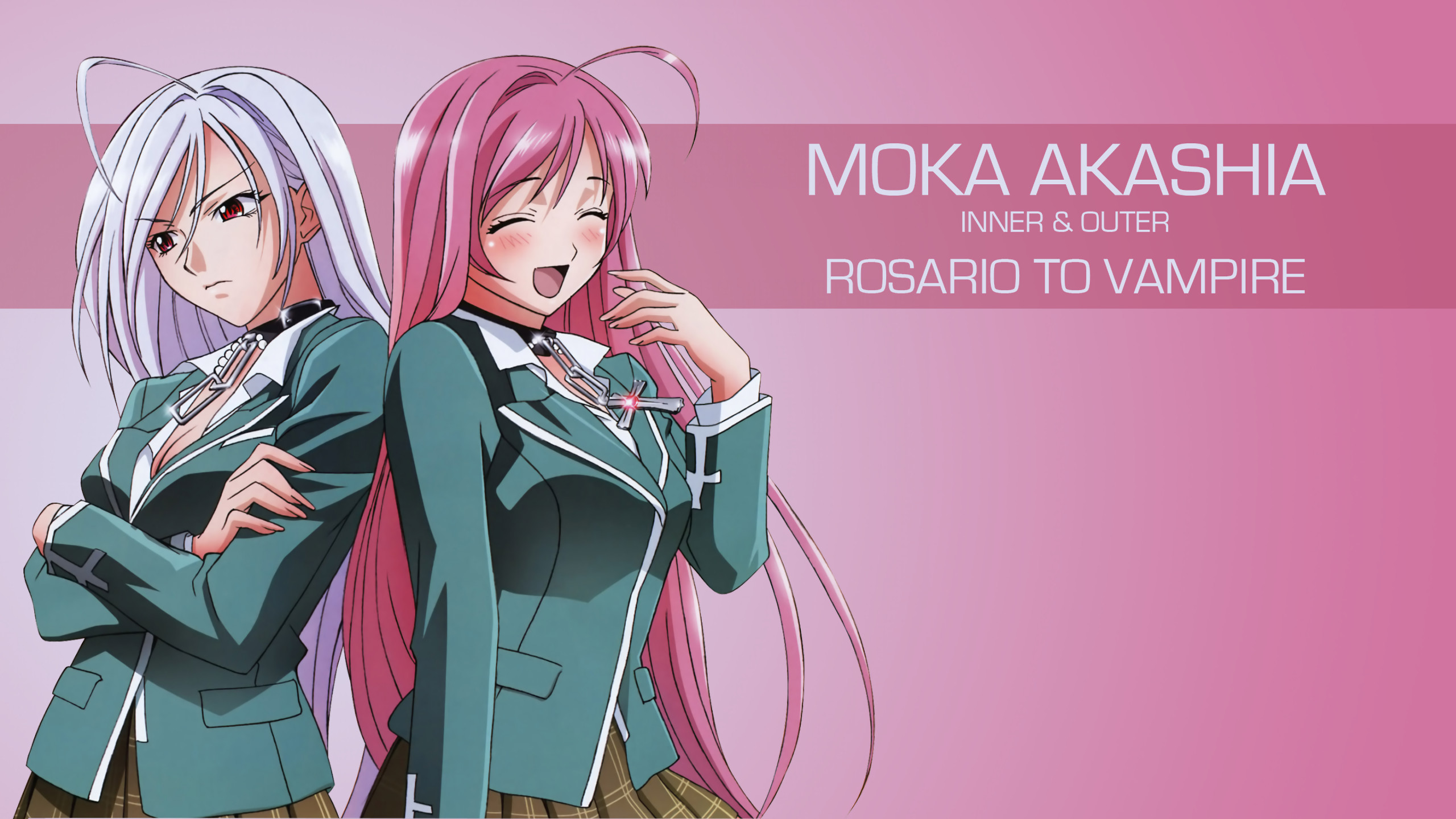 Fonds d'cran Manga Rosario + Vampire 