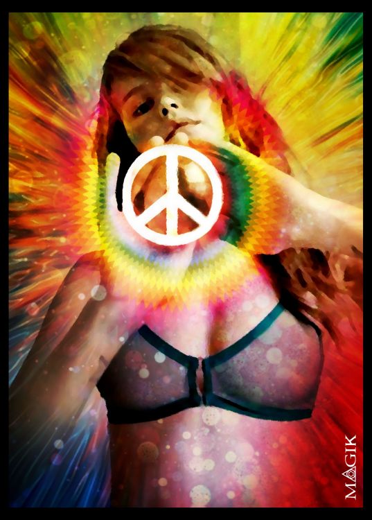 Wallpapers Digital Art Portraits PEACE