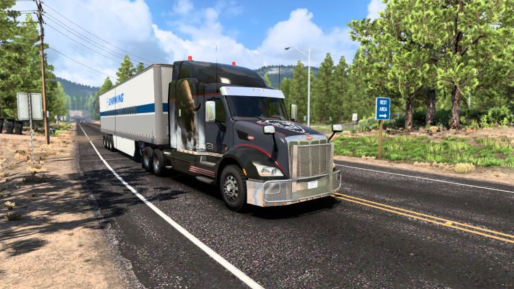 Wallpapers Video Games 18-Wheeler American Pro Trucker Peterbilt 379 - American Truck Simulator