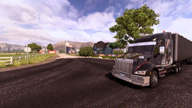 Fonds d'cran Jeux Vido 18-Wheeler American Pro Trucker Peterbilt 379 - American Truck Simulator