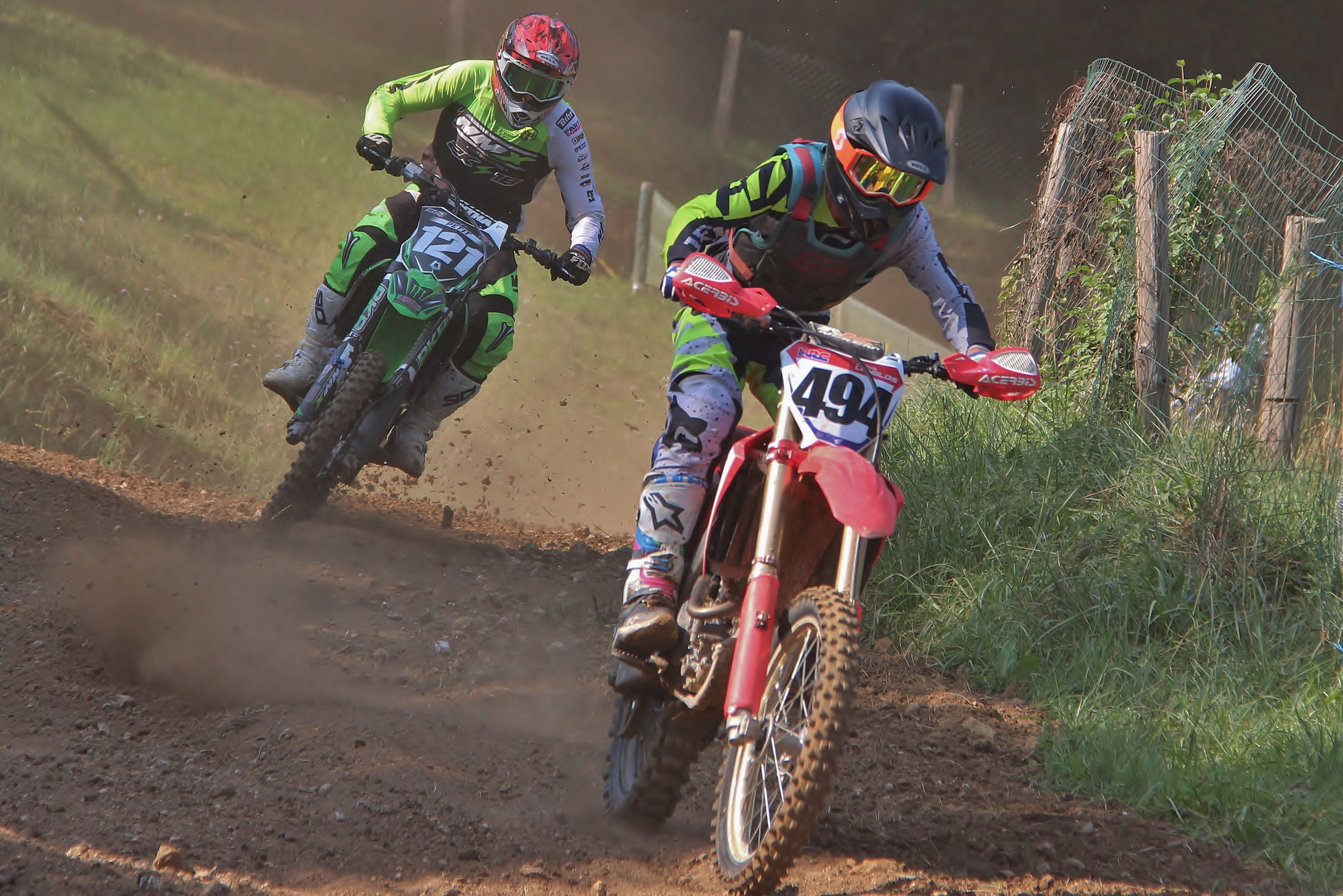 Fonds d'cran Sports - Loisirs Rallye Course de moto-cross