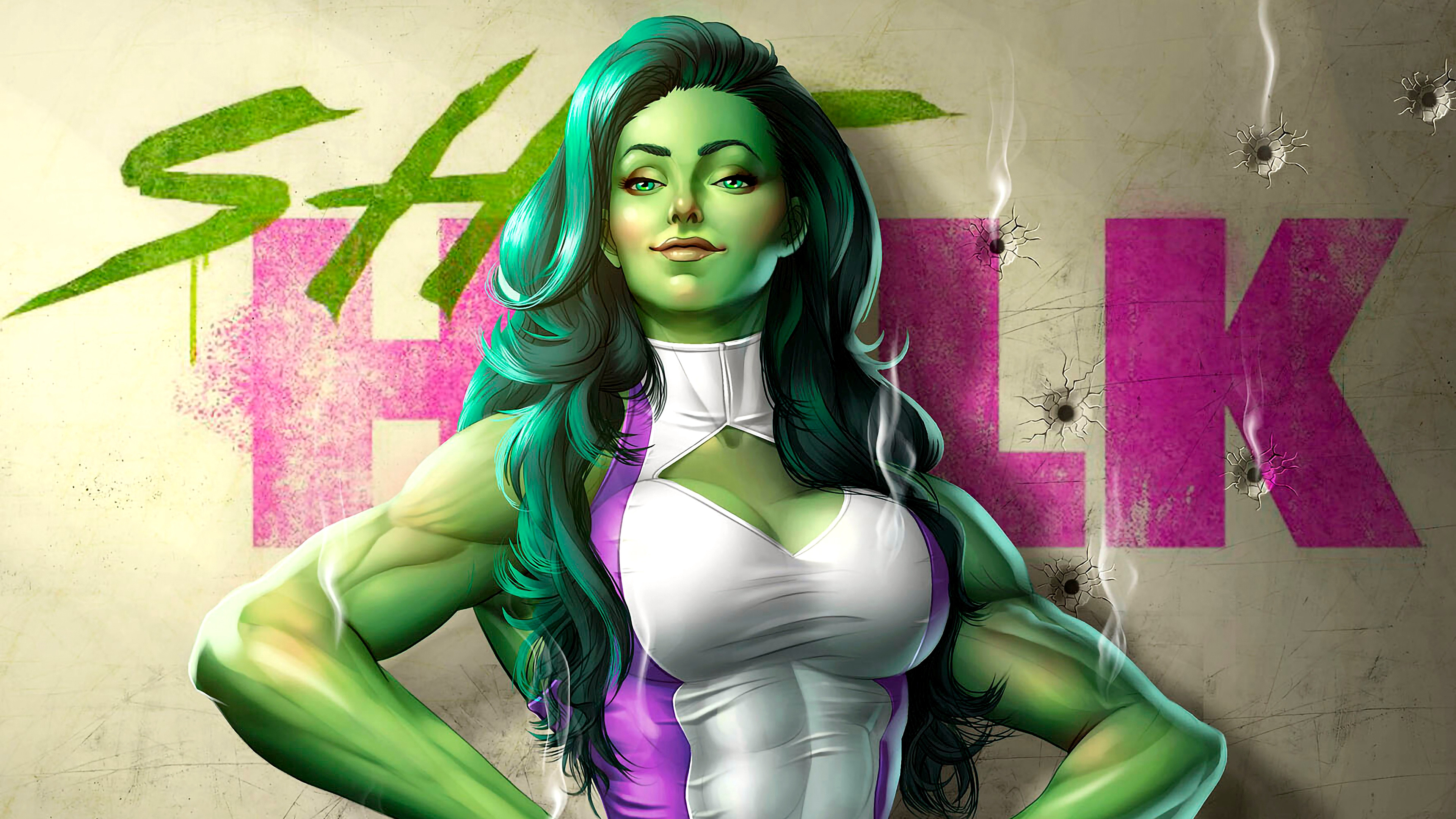 Fonds d'cran Comics et BDs Miss hulk 