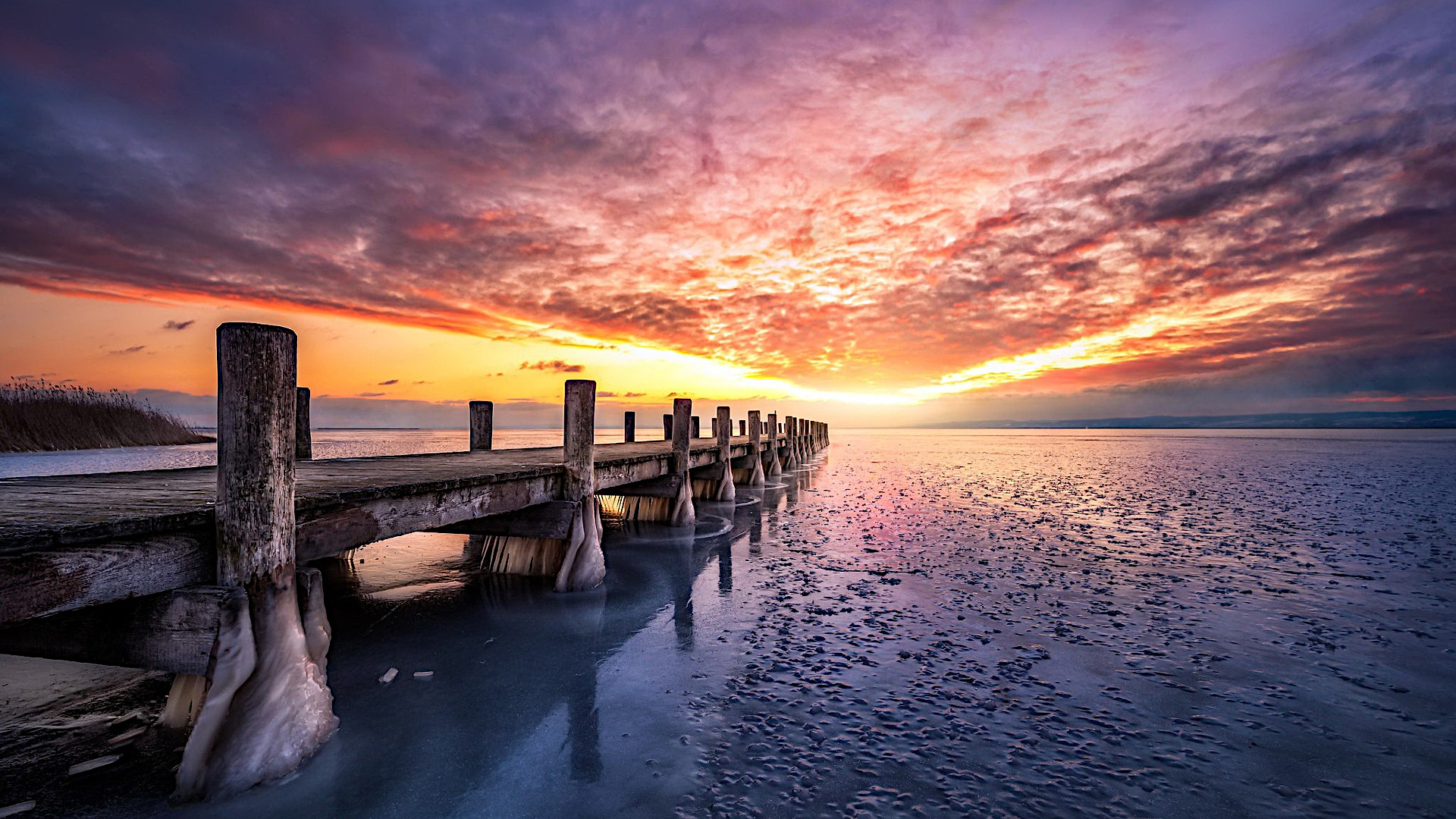 Fonds d'cran Nature Couchers et levers de Soleil 