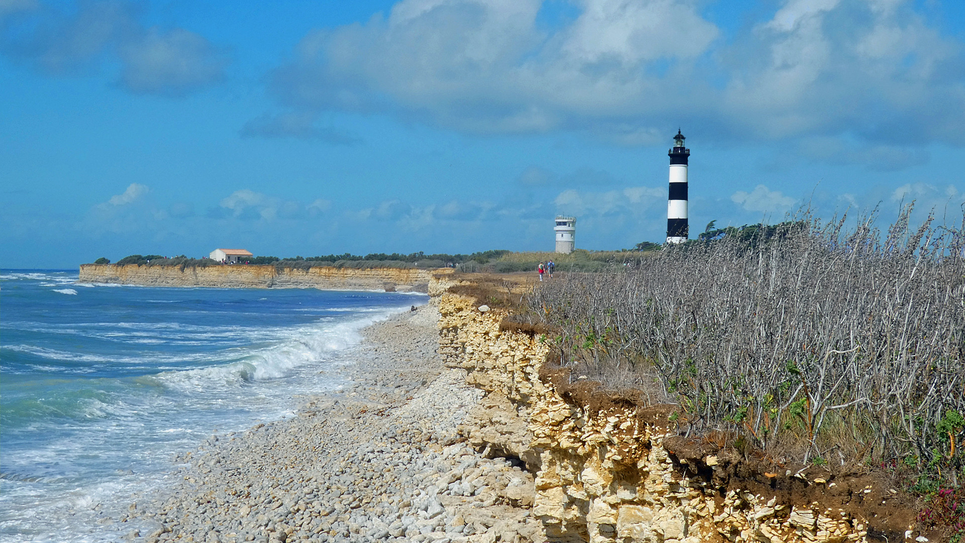 Fonds d'cran Voyages : Europe France > Poitou Charente La pointe de Chassiron (île d'Oléron)