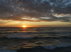  Nature Coucher de soleil au large de l'île d'Oléron