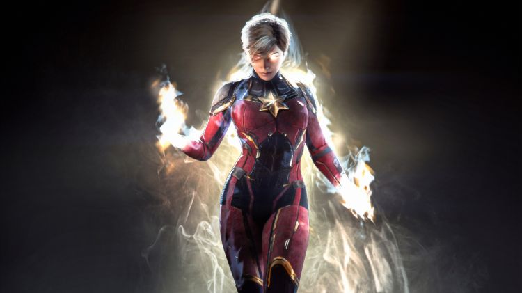 Wallpapers Comics Captain Marvel Wallpaper N489923