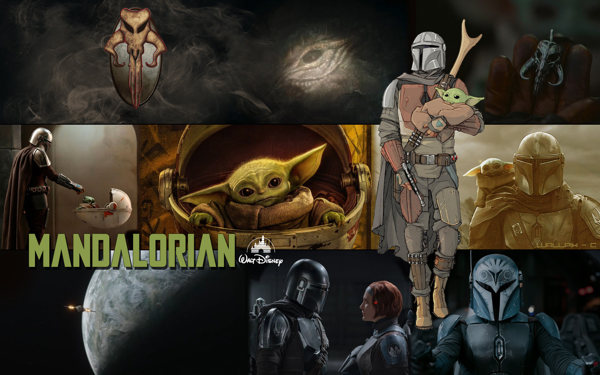 Fonds d'cran Sries TV The Mandalorian 