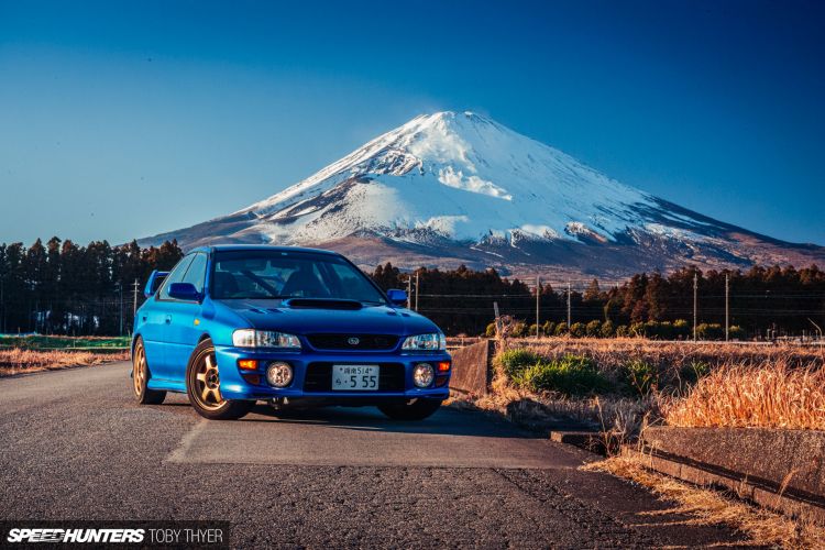 Fonds d'cran Voitures Subaru Subaru Impreza WRX Type RA 555 (1999)