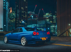  Cars Nissan skyline GT-R r34