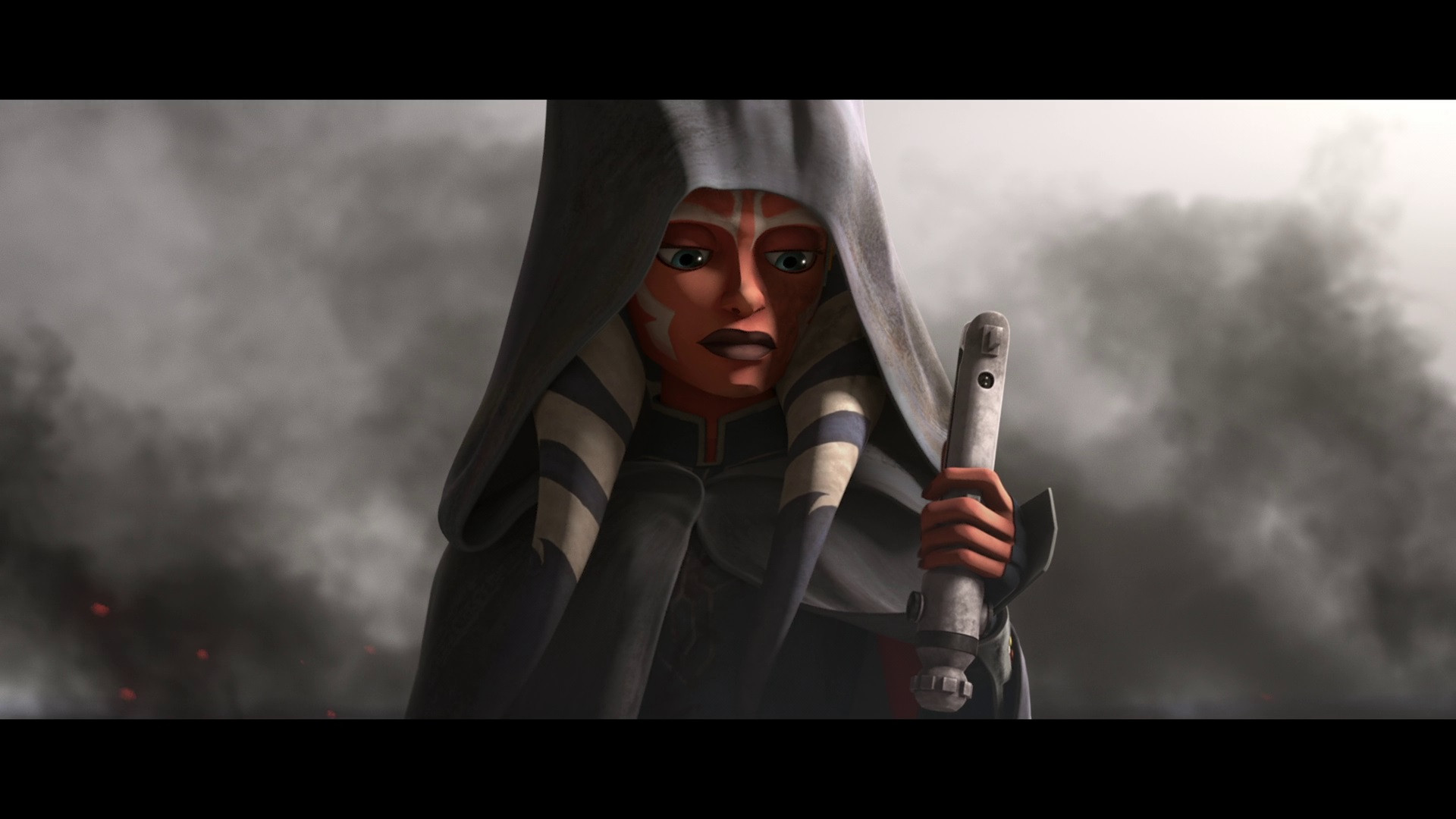 Wallpapers Cartoons Star Wars : The Clone Wars Ahsoka Tano