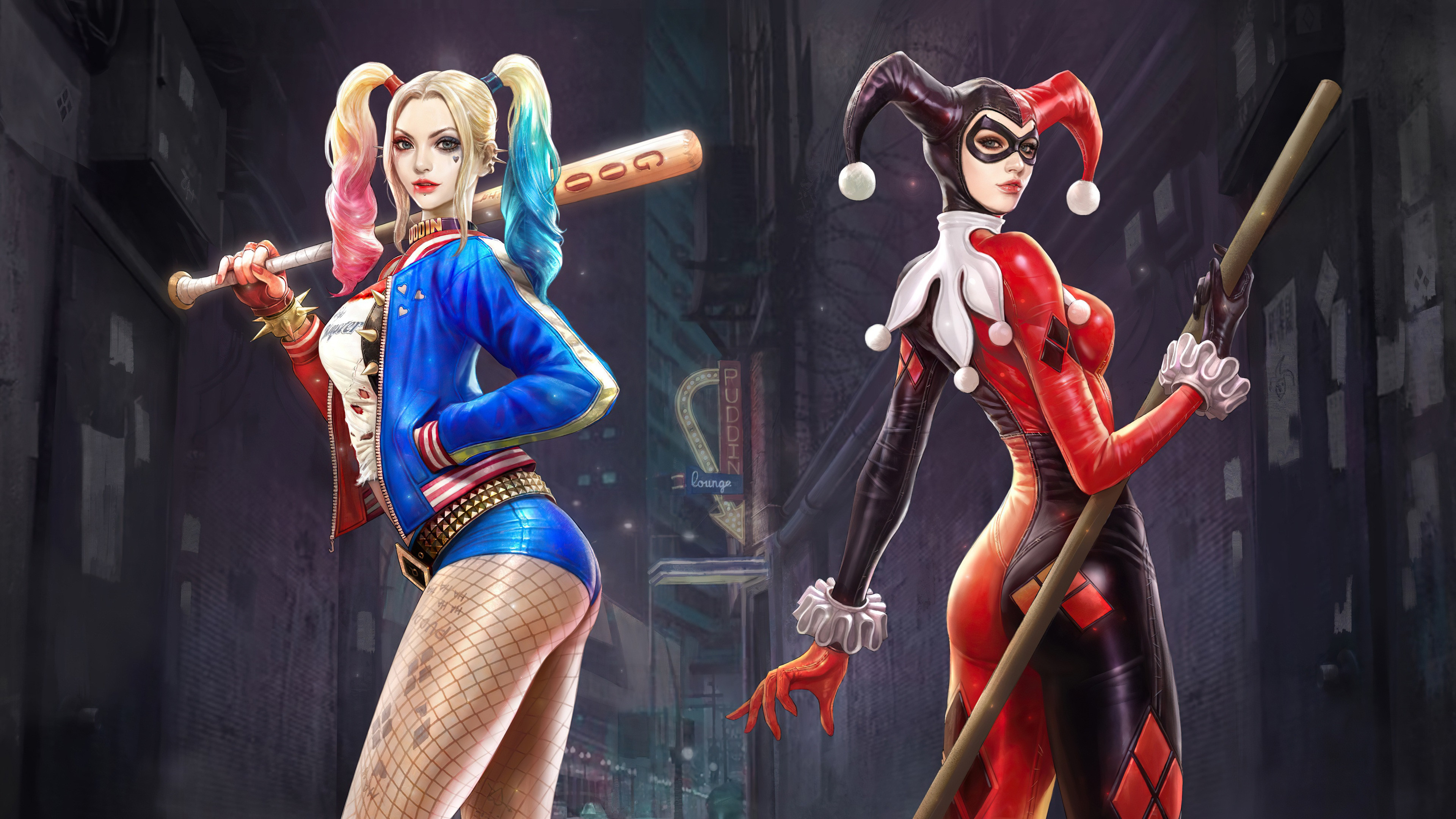 Fonds d'cran Comics et BDs Harley Quinn 