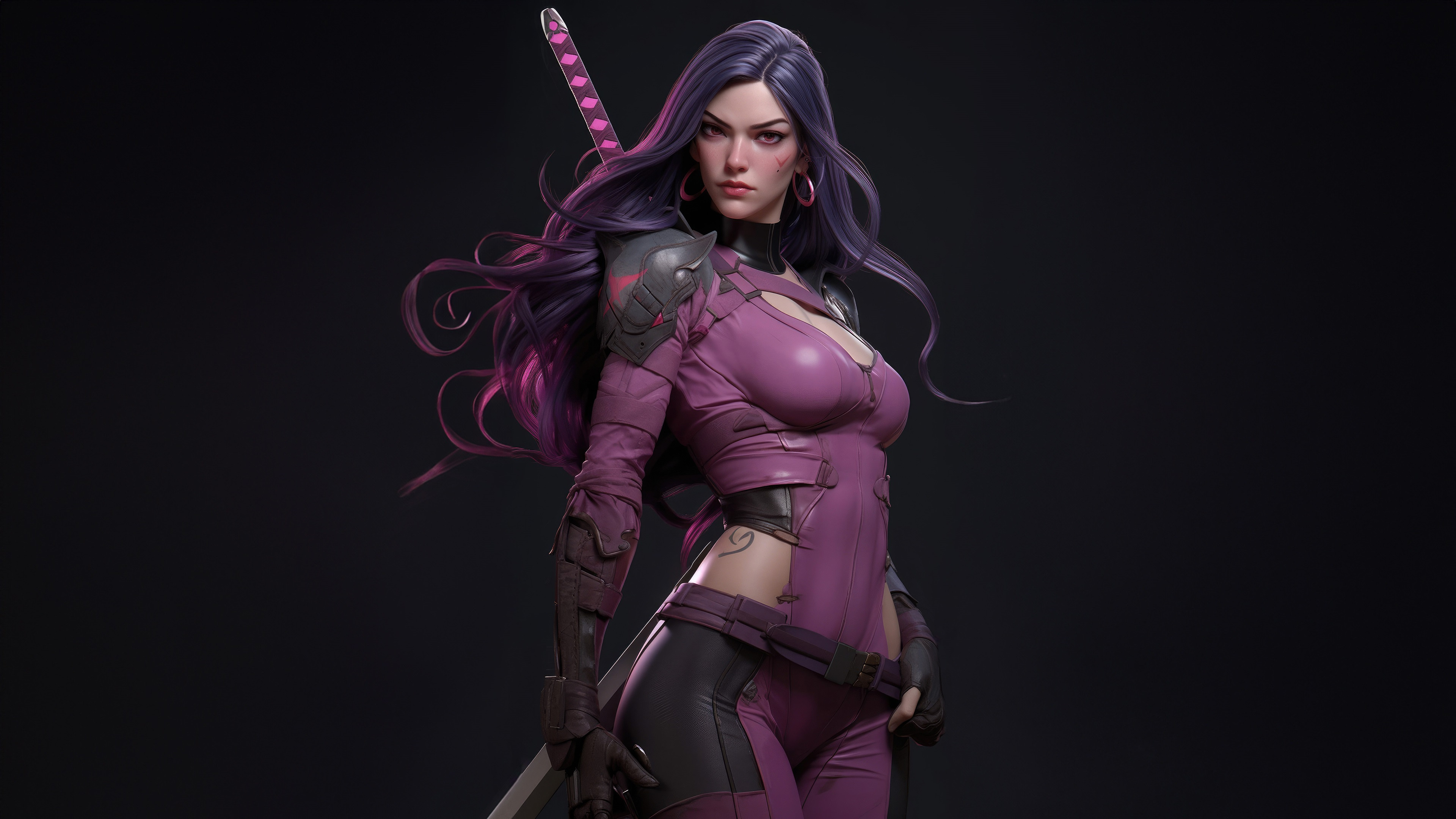 Fonds d'cran Comics et BDs Psylocke 