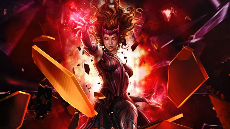 Fonds d'cran Comics et BDs Scarlet Witch Wallpaper N494229