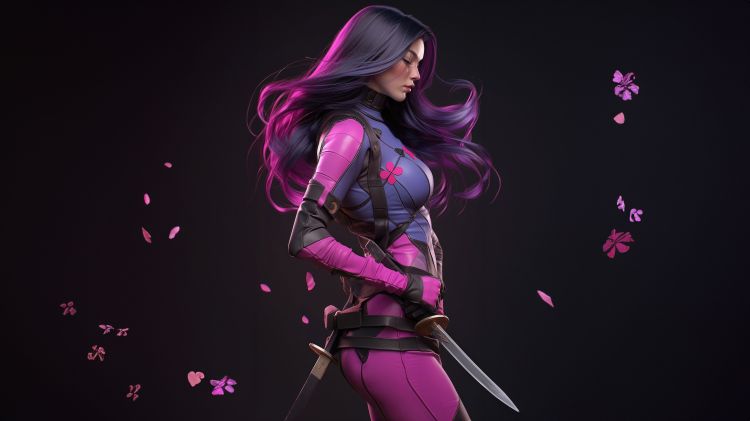 Fonds d'cran Comics et BDs Psylocke Wallpaper N494200