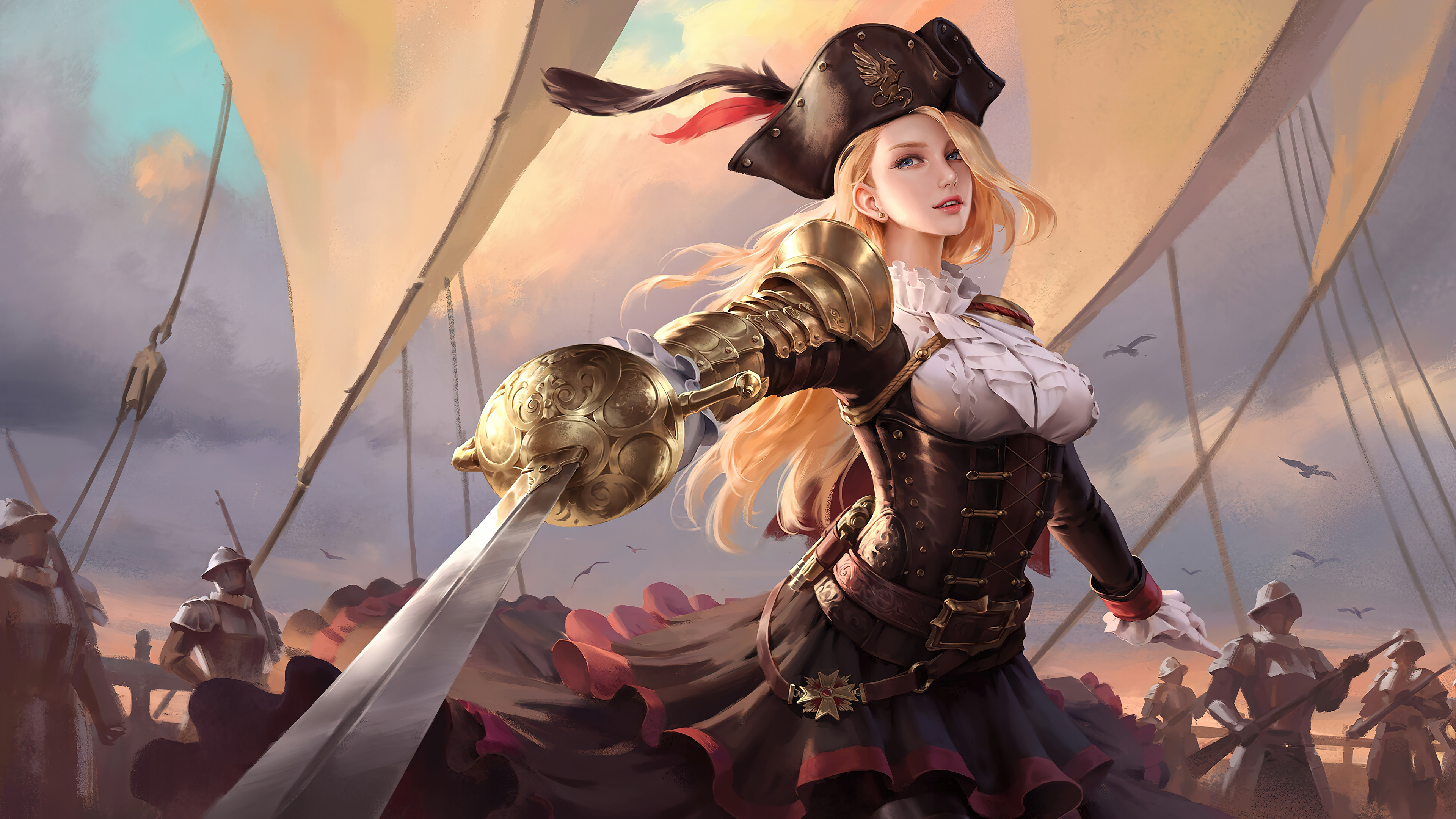 Wallpapers Fantasy and Science Fiction Pirates 