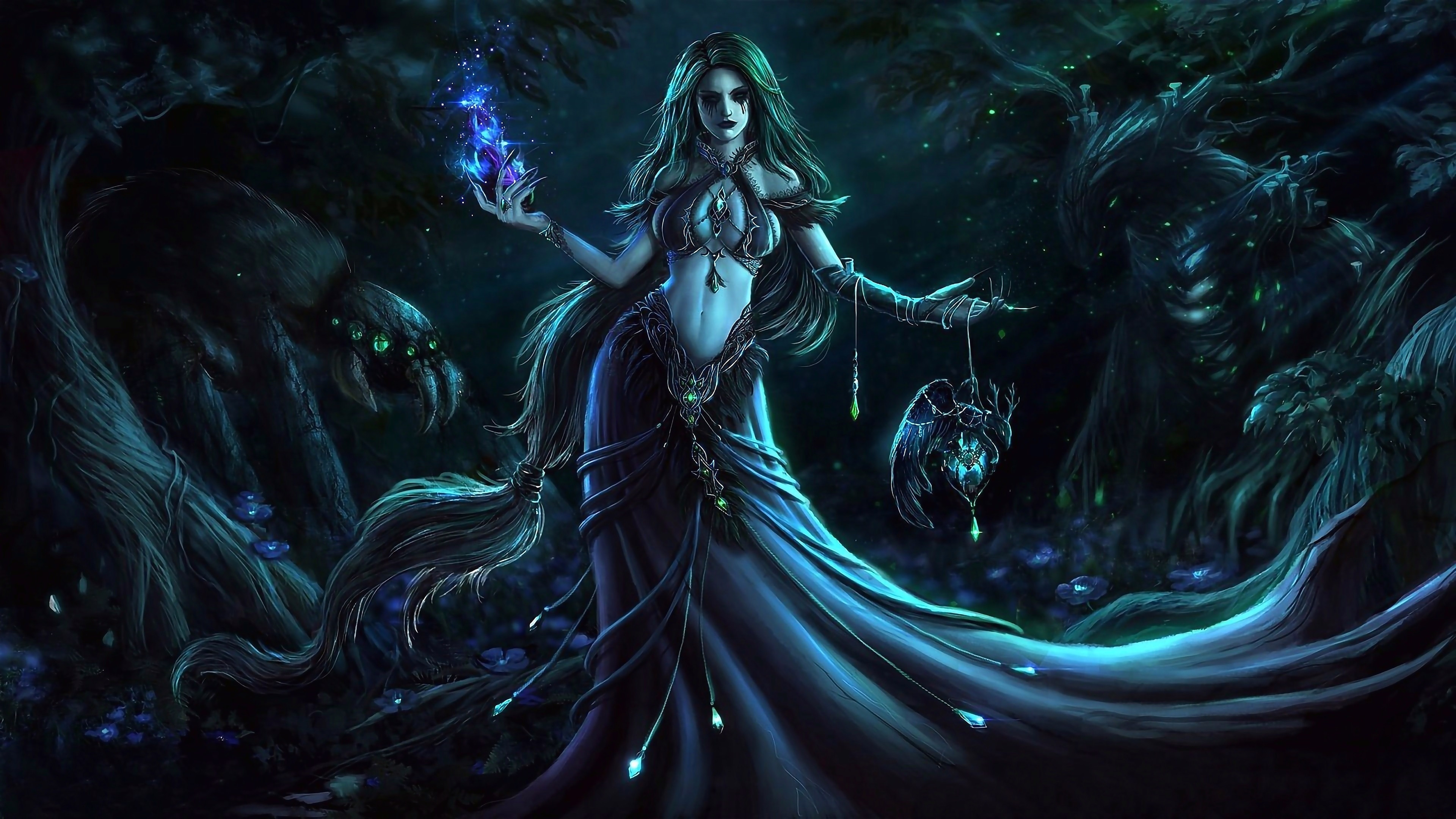 Wallpapers Fantasy and Science Fiction Magicians - Witches 