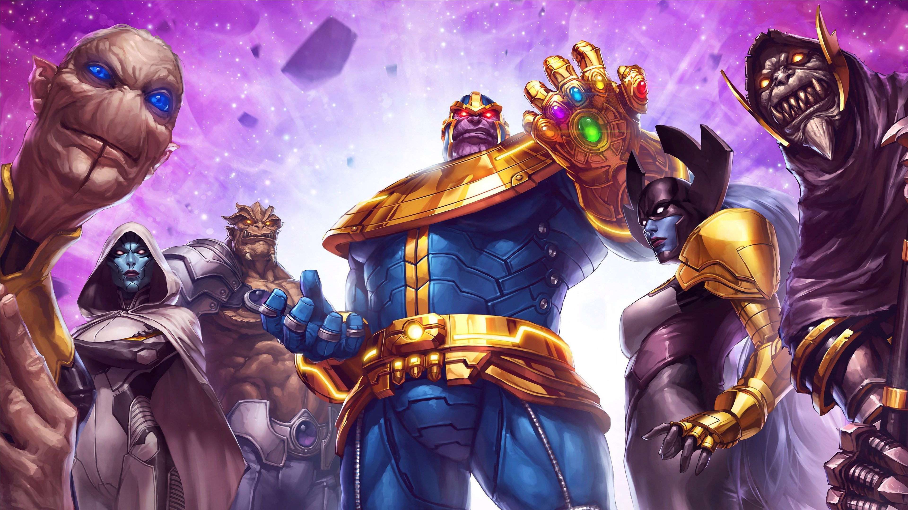 Fonds d'cran Comics et BDs Thanos 