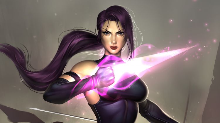 Fonds d'cran Comics et BDs Psylocke Wallpaper N494533