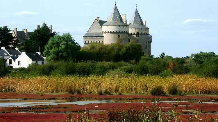 Fonds d'cran Voyages : Europe France > Bretagne le château de Suscino (Morbihan)