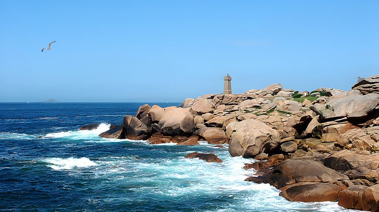 Wallpapers Trips : Europ France > Bretagne La Côte de Granit Rose (Côte d'Armor)