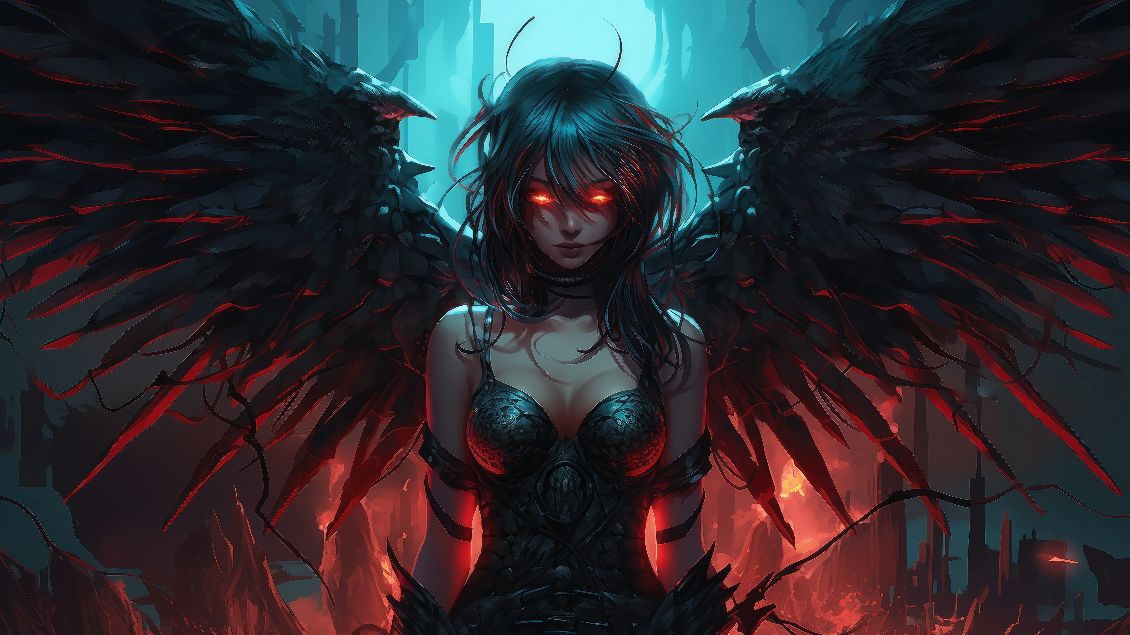 Wallpapers Fantasy and Science Fiction Demons - Hell 