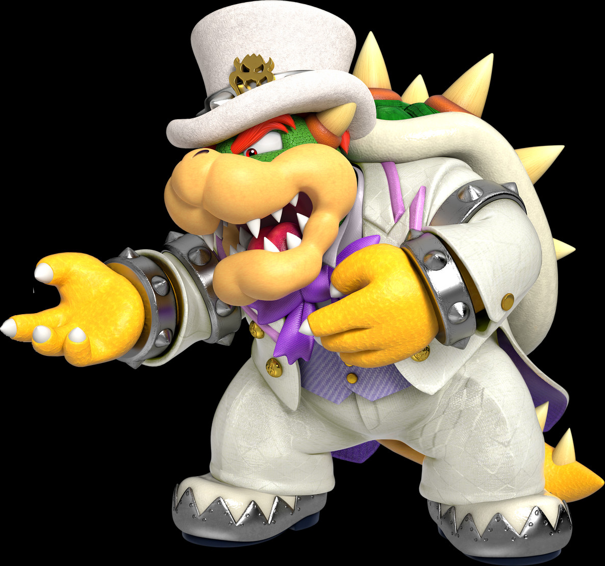 Wallpapers Video Games Mario Bowser maried