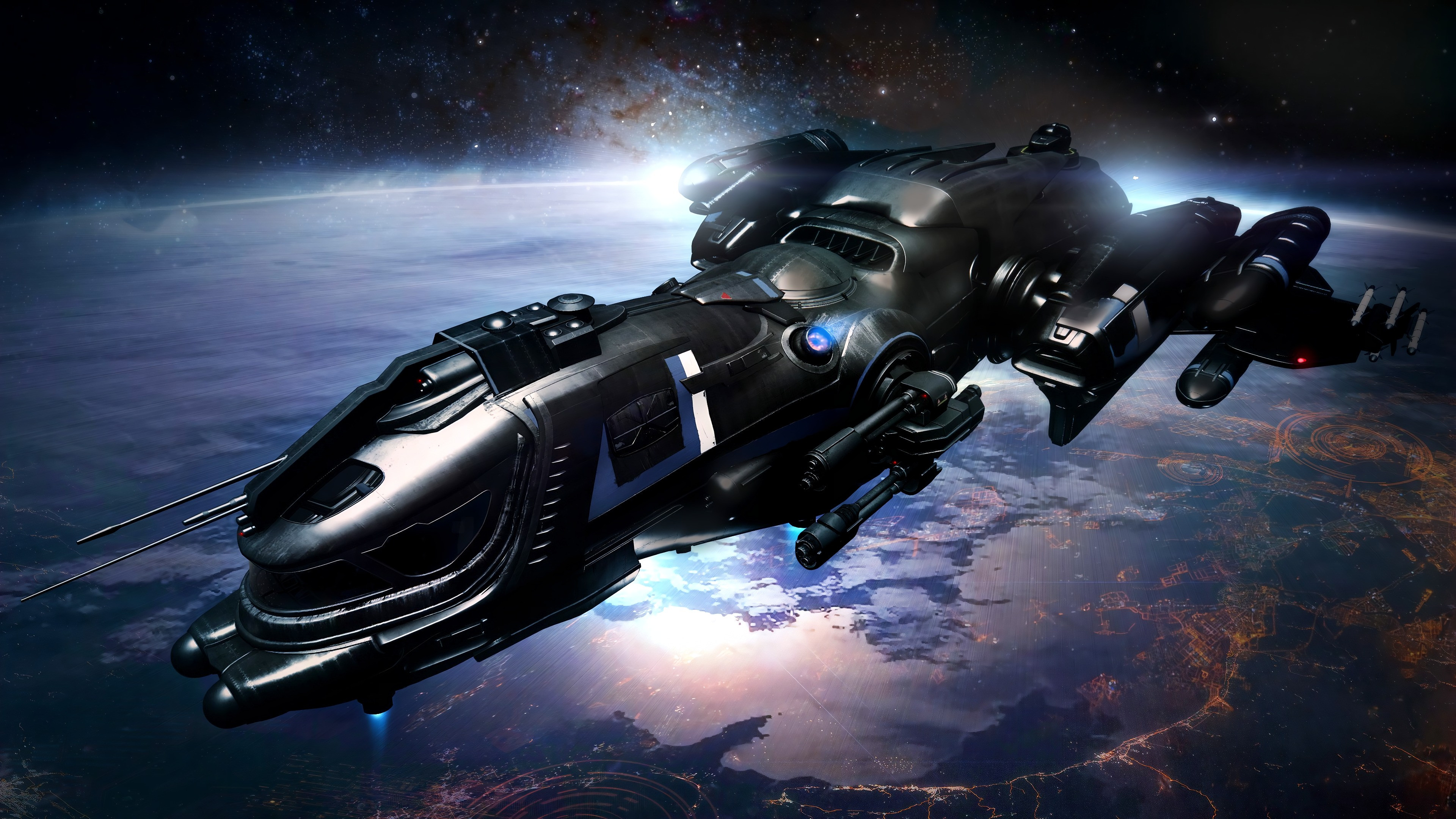 Wallpapers Fantasy and Science Fiction Spaceships 